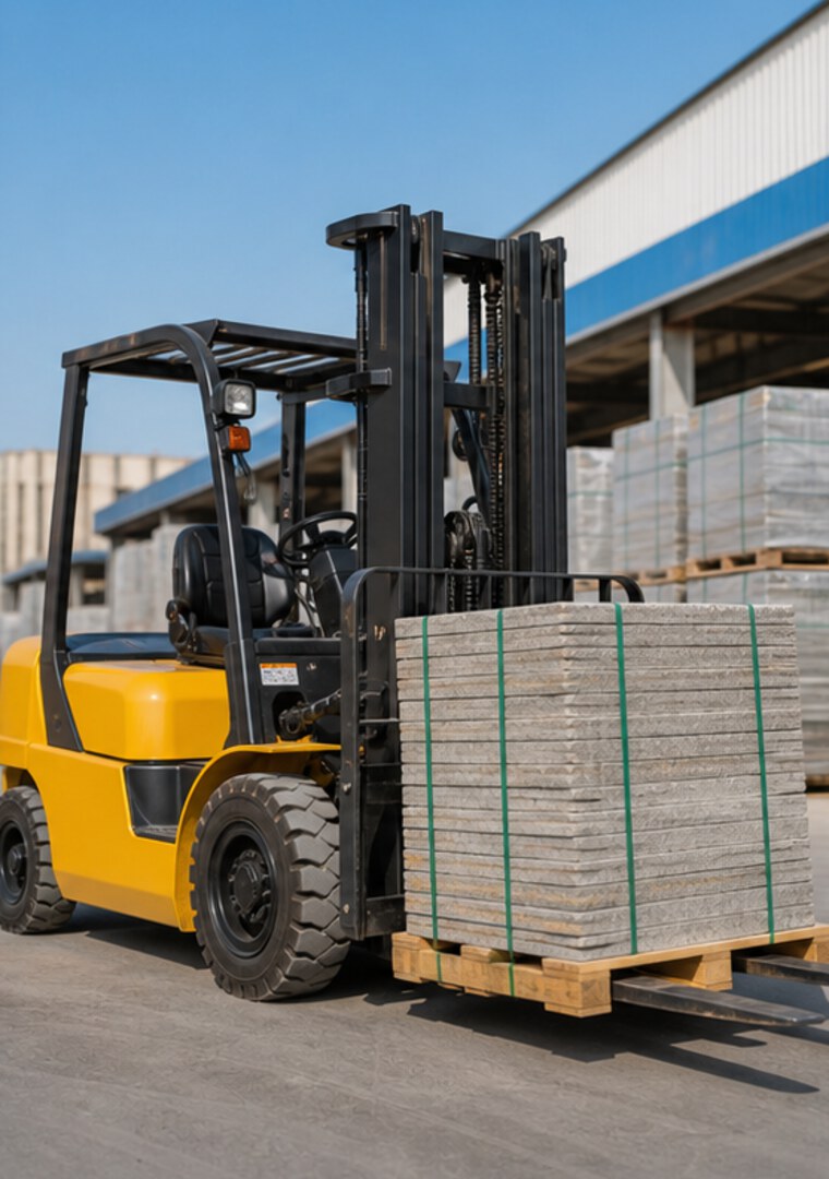 Forklift rental with operator in Dubai