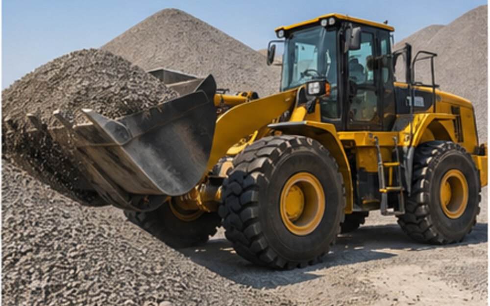 Wheel loader rental with operator in UAE